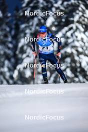 26.11.2023, Oestersund, Sweden, (SWE): Lukas Hofer (ITA) - IBU World Cup Biathlon, individual men, Oestersund (SWE). www.nordicfocus.com. © Manzoni/NordicFocus. Every downloaded picture is fee-liable.
