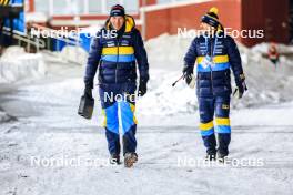 26.11.2023, Oestersund, Sweden, (SWE): Jean-Marc Chabloz (SUI), coach Team Sweden - IBU World Cup Biathlon, individual men, Oestersund (SWE). www.nordicfocus.com. © Manzoni/NordicFocus. Every downloaded picture is fee-liable.