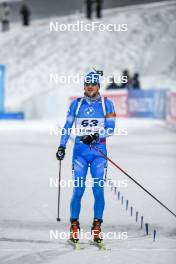 26.11.2023, Oestersund, Sweden, (SWE): Apostolos Angelis (GRE) - IBU World Cup Biathlon, individual men, Oestersund (SWE). www.nordicfocus.com. © Authamayou/NordicFocus. Every downloaded picture is fee-liable.
