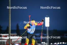 26.11.2023, Oestersund, Sweden, (SWE): Florent Claude (BEL) - IBU World Cup Biathlon, individual men, Oestersund (SWE). www.nordicfocus.com. © Authamayou/NordicFocus. Every downloaded picture is fee-liable.
