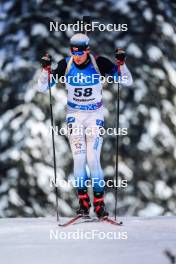 26.11.2023, Oestersund, Sweden, (SWE): Sondre Slettemark (GRL) - IBU World Cup Biathlon, individual men, Oestersund (SWE). www.nordicfocus.com. © Manzoni/NordicFocus. Every downloaded picture is fee-liable.