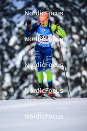 26.11.2023, Oestersund, Sweden, (SWE): Anton Vidmar (SLO) - IBU World Cup Biathlon, individual men, Oestersund (SWE). www.nordicfocus.com. © Manzoni/NordicFocus. Every downloaded picture is fee-liable.