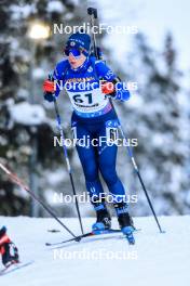 26.11.2023, Oestersund, Sweden, (SWE): Jackie Garso (USA) - IBU World Cup Biathlon, individual women, Oestersund (SWE). www.nordicfocus.com. © Manzoni/NordicFocus. Every downloaded picture is fee-liable.