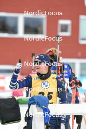 26.11.2023, Oestersund, Sweden, (SWE): Julia Simon (FRA) - IBU World Cup Biathlon, individual women, Oestersund (SWE). www.nordicfocus.com. © Authamayou/NordicFocus. Every downloaded picture is fee-liable.