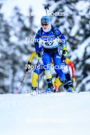 26.11.2023, Oestersund, Sweden, (SWE): Anastassiya Kondratyeva (KAZ) - IBU World Cup Biathlon, individual women, Oestersund (SWE). www.nordicfocus.com. © Manzoni/NordicFocus. Every downloaded picture is fee-liable.