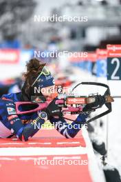 26.11.2023, Oestersund, Sweden, (SWE): Lou Jeanmonnot (FRA) - IBU World Cup Biathlon, individual women, Oestersund (SWE). www.nordicfocus.com. © Authamayou/NordicFocus. Every downloaded picture is fee-liable.