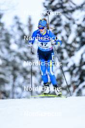 26.11.2023, Oestersund, Sweden, (SWE): Khrystyna Dmytrenko (UKR) - IBU World Cup Biathlon, individual women, Oestersund (SWE). www.nordicfocus.com. © Manzoni/NordicFocus. Every downloaded picture is fee-liable.
