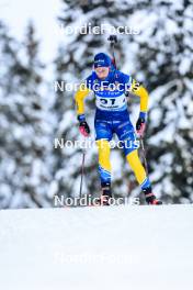 26.11.2023, Oestersund, Sweden, (SWE): Stina Nilsson (SWE) - IBU World Cup Biathlon, individual women, Oestersund (SWE). www.nordicfocus.com. © Manzoni/NordicFocus. Every downloaded picture is fee-liable.