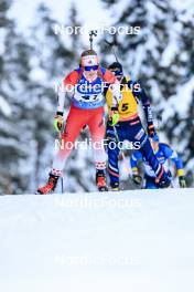 26.11.2023, Oestersund, Sweden, (SWE): Emma Lunder (CAN) - IBU World Cup Biathlon, individual women, Oestersund (SWE). www.nordicfocus.com. © Manzoni/NordicFocus. Every downloaded picture is fee-liable.