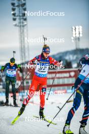 26.11.2023, Oestersund, Sweden, (SWE): Anna Gandler (AUT) - IBU World Cup Biathlon, individual women, Oestersund (SWE). www.nordicfocus.com. © Authamayou/NordicFocus. Every downloaded picture is fee-liable.