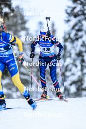 26.11.2023, Oestersund, Sweden, (SWE): Chloe Chevalier (FRA) - IBU World Cup Biathlon, individual women, Oestersund (SWE). www.nordicfocus.com. © Manzoni/NordicFocus. Every downloaded picture is fee-liable.