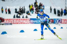 26.11.2023, Oestersund, Sweden, (SWE): Khrystyna Dmytrenko (UKR) - IBU World Cup Biathlon, individual women, Oestersund (SWE). www.nordicfocus.com. © Authamayou/NordicFocus. Every downloaded picture is fee-liable.