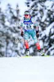 26.11.2023, Oestersund, Sweden, (SWE): Lora Hristova (BUL) - IBU World Cup Biathlon, individual women, Oestersund (SWE). www.nordicfocus.com. © Manzoni/NordicFocus. Every downloaded picture is fee-liable.