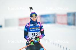 26.11.2023, Oestersund, Sweden, (SWE): Polina Yegorova (KAZ) - IBU World Cup Biathlon, individual women, Oestersund (SWE). www.nordicfocus.com. © Authamayou/NordicFocus. Every downloaded picture is fee-liable.