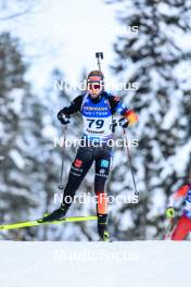 26.11.2023, Oestersund, Sweden, (SWE): Selina Grotian (GER) - IBU World Cup Biathlon, individual women, Oestersund (SWE). www.nordicfocus.com. © Manzoni/NordicFocus. Every downloaded picture is fee-liable.