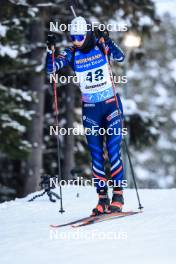 26.11.2023, Oestersund, Sweden, (SWE): Chloe Chevalier (FRA) - IBU World Cup Biathlon, individual women, Oestersund (SWE). www.nordicfocus.com. © Manzoni/NordicFocus. Every downloaded picture is fee-liable.
