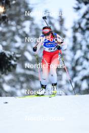 26.11.2023, Oestersund, Sweden, (SWE): Lena Haecki-Gross (SUI) - IBU World Cup Biathlon, individual women, Oestersund (SWE). www.nordicfocus.com. © Manzoni/NordicFocus. Every downloaded picture is fee-liable.