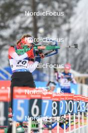 26.11.2023, Oestersund, Sweden, (SWE): Nadia Moser (CAN) - IBU World Cup Biathlon, individual women, Oestersund (SWE). www.nordicfocus.com. © Authamayou/NordicFocus. Every downloaded picture is fee-liable.