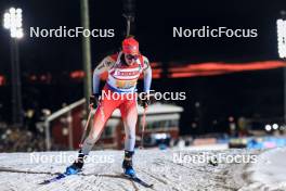 25.11.2023, Oestersund, Sweden, (SWE): Aita Gasparin (SUI) - IBU World Cup Biathlon, mixed relay, Oestersund (SWE). www.nordicfocus.com. © Manzoni/NordicFocus. Every downloaded picture is fee-liable.