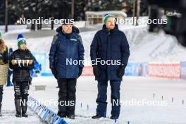 25.11.2023, Oestersund, Sweden, (SWE): Olle Dahlin (SWE), IBU President - IBU World Cup Biathlon, mixed relay, Oestersund (SWE). www.nordicfocus.com. © Manzoni/NordicFocus. Every downloaded picture is fee-liable.