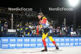 25.11.2023, Oestersund, Sweden, (SWE): Maya Cloetens (BEL) - IBU World Cup Biathlon, mixed relay, Oestersund (SWE). www.nordicfocus.com. © Authamayou/NordicFocus. Every downloaded picture is fee-liable.