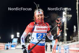 25.11.2023, Oestersund, Sweden, (SWE): Nadia Moser (CAN) - IBU World Cup Biathlon, mixed relay, Oestersund (SWE). www.nordicfocus.com. © Manzoni/NordicFocus. Every downloaded picture is fee-liable.