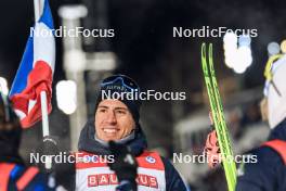 25.11.2023, Oestersund, Sweden, (SWE): Quentin Fillon Maillet (FRA) - IBU World Cup Biathlon, mixed relay, Oestersund (SWE). www.nordicfocus.com. © Manzoni/NordicFocus. Every downloaded picture is fee-liable.