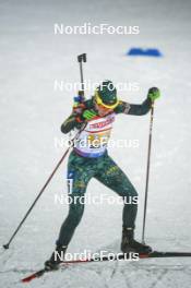 25.11.2023, Oestersund, Sweden, (SWE): Natalja Kocergina (LTU) - IBU World Cup Biathlon, mixed relay, Oestersund (SWE). www.nordicfocus.com. © Authamayou/NordicFocus. Every downloaded picture is fee-liable.