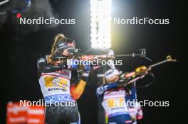 25.11.2023, Oestersund, Sweden, (SWE): Sophia Schneider (GER) - IBU World Cup Biathlon, mixed relay, Oestersund (SWE). www.nordicfocus.com. © Authamayou/NordicFocus. Every downloaded picture is fee-liable.