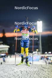 25.11.2023, Oestersund, Sweden, (SWE): Martin Ponsiluoma (SWE) - IBU World Cup Biathlon, mixed relay, Oestersund (SWE). www.nordicfocus.com. © Authamayou/NordicFocus. Every downloaded picture is fee-liable.