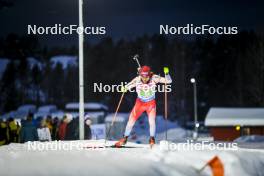 25.11.2023, Oestersund, Sweden, (SWE): Jeremy Finello (SUI) - IBU World Cup Biathlon, mixed relay, Oestersund (SWE). www.nordicfocus.com. © Authamayou/NordicFocus. Every downloaded picture is fee-liable.