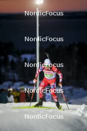 25.11.2023, Oestersund, Sweden, (SWE): Felix Leitner (AUT) - IBU World Cup Biathlon, mixed relay, Oestersund (SWE). www.nordicfocus.com. © Authamayou/NordicFocus. Every downloaded picture is fee-liable.