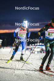 25.11.2023, Oestersund, Sweden, (SWE): Raido Raenkel (EST) - IBU World Cup Biathlon, mixed relay, Oestersund (SWE). www.nordicfocus.com. © Authamayou/NordicFocus. Every downloaded picture is fee-liable.