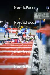25.11.2023, Oestersund, Sweden, (SWE): Aita Gasparin (SUI) - IBU World Cup Biathlon, mixed relay, Oestersund (SWE). www.nordicfocus.com. © Authamayou/NordicFocus. Every downloaded picture is fee-liable.