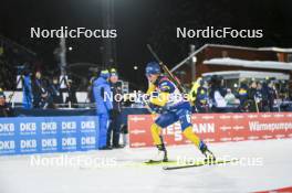 25.11.2023, Oestersund, Sweden, (SWE): Anna Magnusson (SWE) - IBU World Cup Biathlon, mixed relay, Oestersund (SWE). www.nordicfocus.com. © Authamayou/NordicFocus. Every downloaded picture is fee-liable.