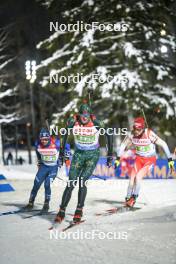 25.11.2023, Oestersund, Sweden, (SWE): Vytautas Strolia (LTU) - IBU World Cup Biathlon, mixed relay, Oestersund (SWE). www.nordicfocus.com. © Authamayou/NordicFocus. Every downloaded picture is fee-liable.
