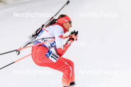 25.11.2023, Oestersund, Sweden, (SWE): Joanna Jakiela (POL) - IBU World Cup Biathlon, mixed relay, Oestersund (SWE). www.nordicfocus.com. © Manzoni/NordicFocus. Every downloaded picture is fee-liable.