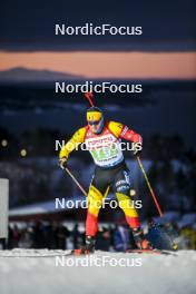 25.11.2023, Oestersund, Sweden, (SWE): Florent Claude (BEL) - IBU World Cup Biathlon, mixed relay, Oestersund (SWE). www.nordicfocus.com. © Authamayou/NordicFocus. Every downloaded picture is fee-liable.