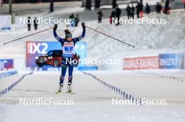 25.11.2023, Oestersund, Sweden, (SWE): Lou Jeanmonnot (FRA) - IBU World Cup Biathlon, mixed relay, Oestersund (SWE). www.nordicfocus.com. © Manzoni/NordicFocus. Every downloaded picture is fee-liable.