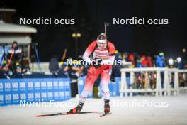 25.11.2023, Oestersund, Sweden, (SWE): Benita Peiffer (CAN) - IBU World Cup Biathlon, mixed relay, Oestersund (SWE). www.nordicfocus.com. © Authamayou/NordicFocus. Every downloaded picture is fee-liable.