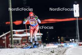 25.11.2023, Oestersund, Sweden, (SWE): Aita Gasparin (SUI) - IBU World Cup Biathlon, mixed relay, Oestersund (SWE). www.nordicfocus.com. © Manzoni/NordicFocus. Every downloaded picture is fee-liable.