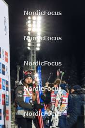 25.11.2023, Oestersund, Sweden, (SWE): Lisa Vittozzi (ITA) - IBU World Cup Biathlon, mixed relay, Oestersund (SWE). www.nordicfocus.com. © Manzoni/NordicFocus. Every downloaded picture is fee-liable.