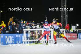 25.11.2023, Oestersund, Sweden, (SWE): Elvira Oeberg (SWE) - IBU World Cup Biathlon, mixed relay, Oestersund (SWE). www.nordicfocus.com. © Authamayou/NordicFocus. Every downloaded picture is fee-liable.