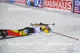 25.11.2023, Oestersund, Sweden, (SWE): Maya Cloetens (BEL) - IBU World Cup Biathlon, mixed relay, Oestersund (SWE). www.nordicfocus.com. © Authamayou/NordicFocus. Every downloaded picture is fee-liable.