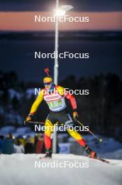 25.11.2023, Oestersund, Sweden, (SWE): Florent Claude (BEL) - IBU World Cup Biathlon, mixed relay, Oestersund (SWE). www.nordicfocus.com. © Authamayou/NordicFocus. Every downloaded picture is fee-liable.