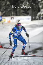 03.12.2023, Oestersund, Sweden, (SWE): Sturla Holm Laegreid (NOR) - IBU World Cup Biathlon, pursuit men, Oestersund (SWE). www.nordicfocus.com. © Authamayou/NordicFocus. Every downloaded picture is fee-liable.