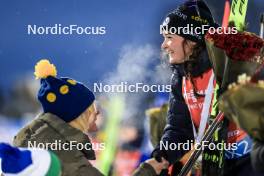 03.12.2023, Oestersund, Sweden, (SWE): Lou Jeanmonnot (FRA) - IBU World Cup Biathlon, pursuit women, Oestersund (SWE). www.nordicfocus.com. © Manzoni/NordicFocus. Every downloaded picture is fee-liable.