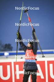 03.12.2023, Oestersund, Sweden, (SWE): Lou Jeanmonnot (FRA) - IBU World Cup Biathlon, pursuit women, Oestersund (SWE). www.nordicfocus.com. © Authamayou/NordicFocus. Every downloaded picture is fee-liable.