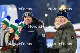 03.12.2023, Oestersund, Sweden, (SWE): Olle Dahlin (SWE), IBU President - IBU World Cup Biathlon, pursuit women, Oestersund (SWE). www.nordicfocus.com. © Manzoni/NordicFocus. Every downloaded picture is fee-liable.