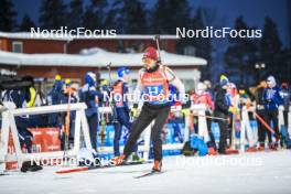 30.11.2023, Oestersund, Sweden, (SWE): Jeremy Finello (SUI) - IBU World Cup Biathlon, relay men, Oestersund (SWE). www.nordicfocus.com. © Authamayou/NordicFocus. Every downloaded picture is fee-liable.